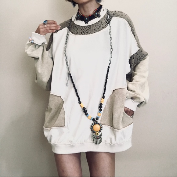 Brand new baggy pocket  sweater shirt - Picture 2 of 10